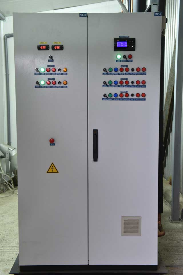 Komandno razvodni elektro ormani za napajanje i upravljanje rashladnom opremom